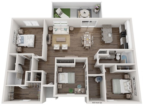 a floor plan of the acadia